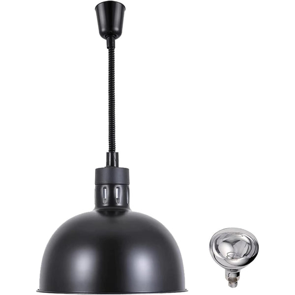 Hanging Food Heat Lamp 250W with Light Bulb.